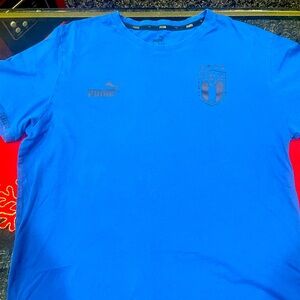 Mens Italy puma tee size L